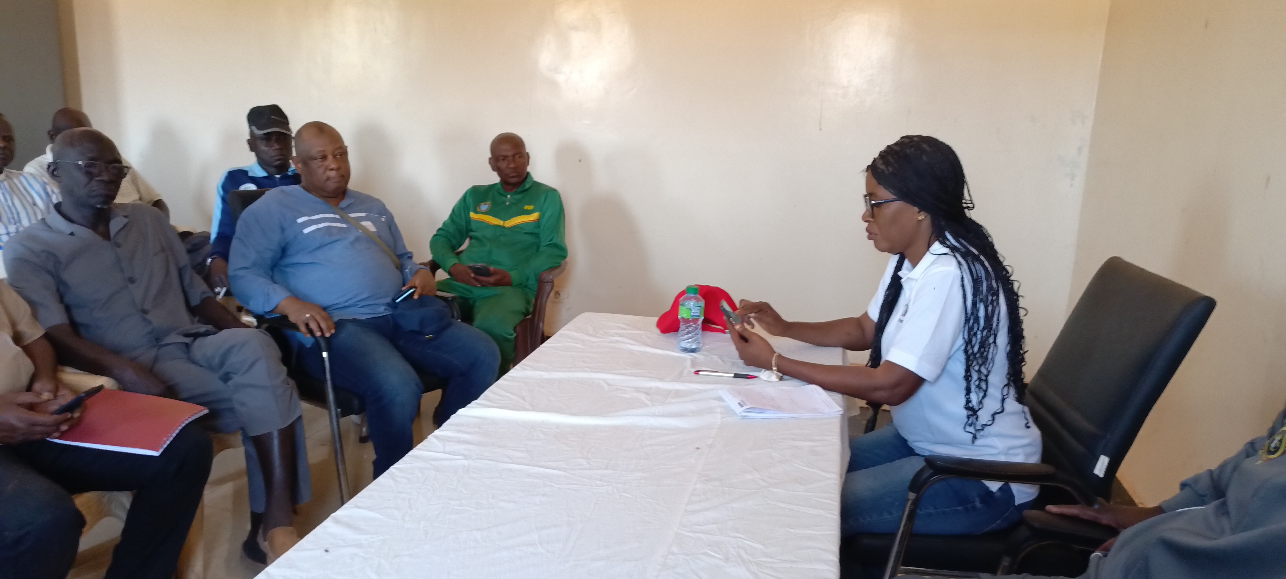Session de formation ARSM — salle de cours CAFP Dakar